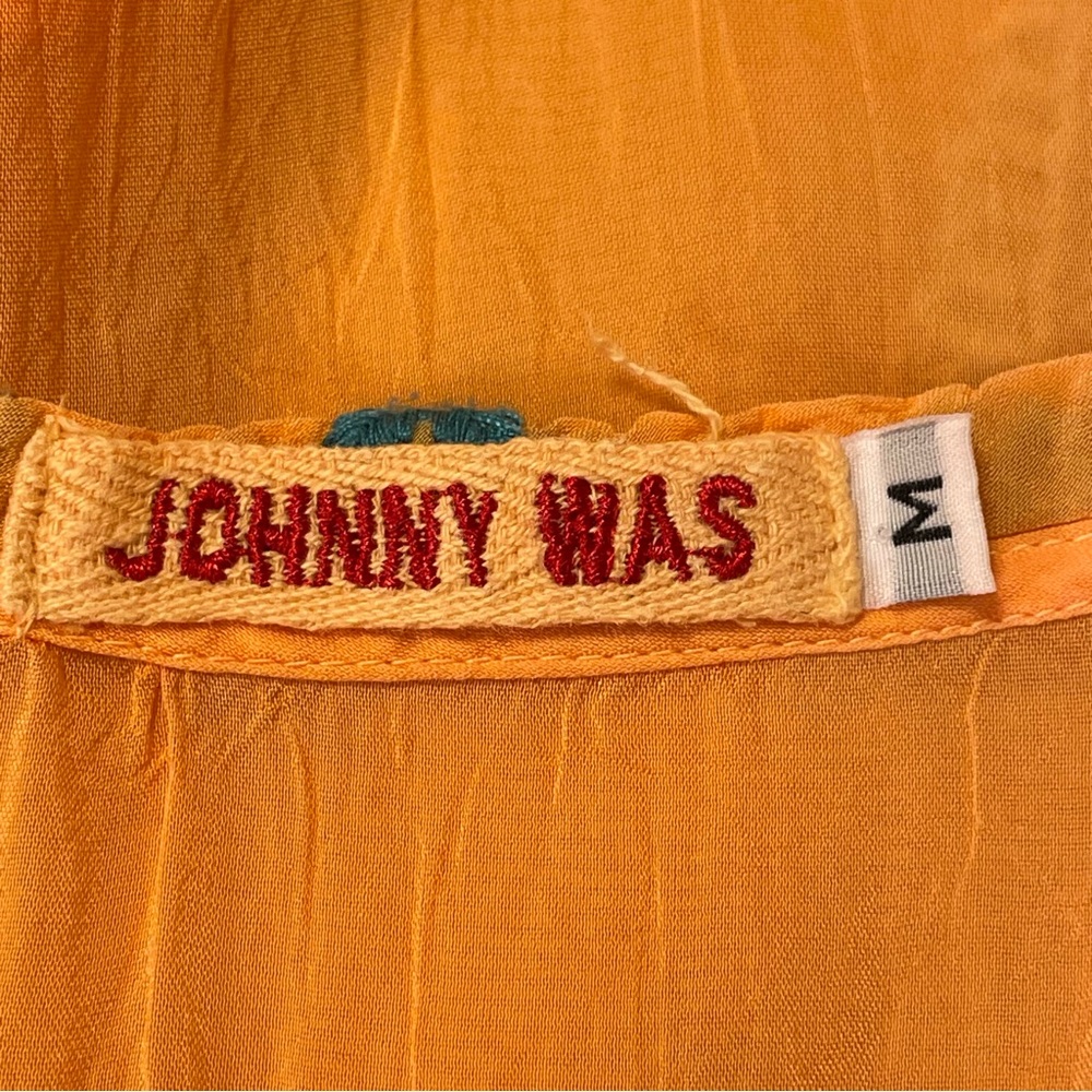 Johnny Was Embroidered Tropic Blouse View 5